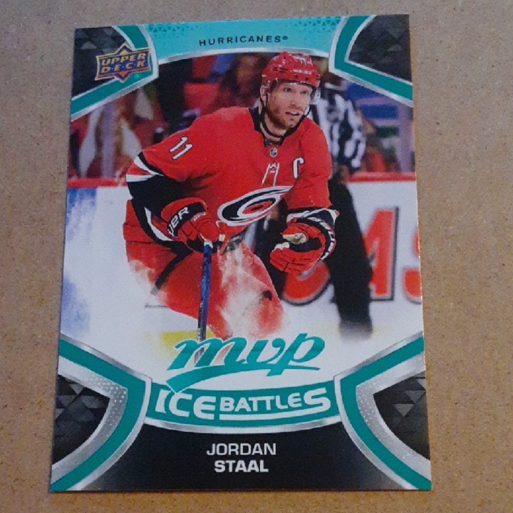 Upper Deck Jordan Staal Hockey Trading Cards